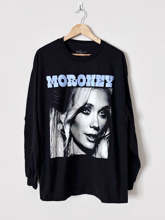 Megan Moroney Tops - NEW Megan Moroney Long Black Graphic Sleeve Tee